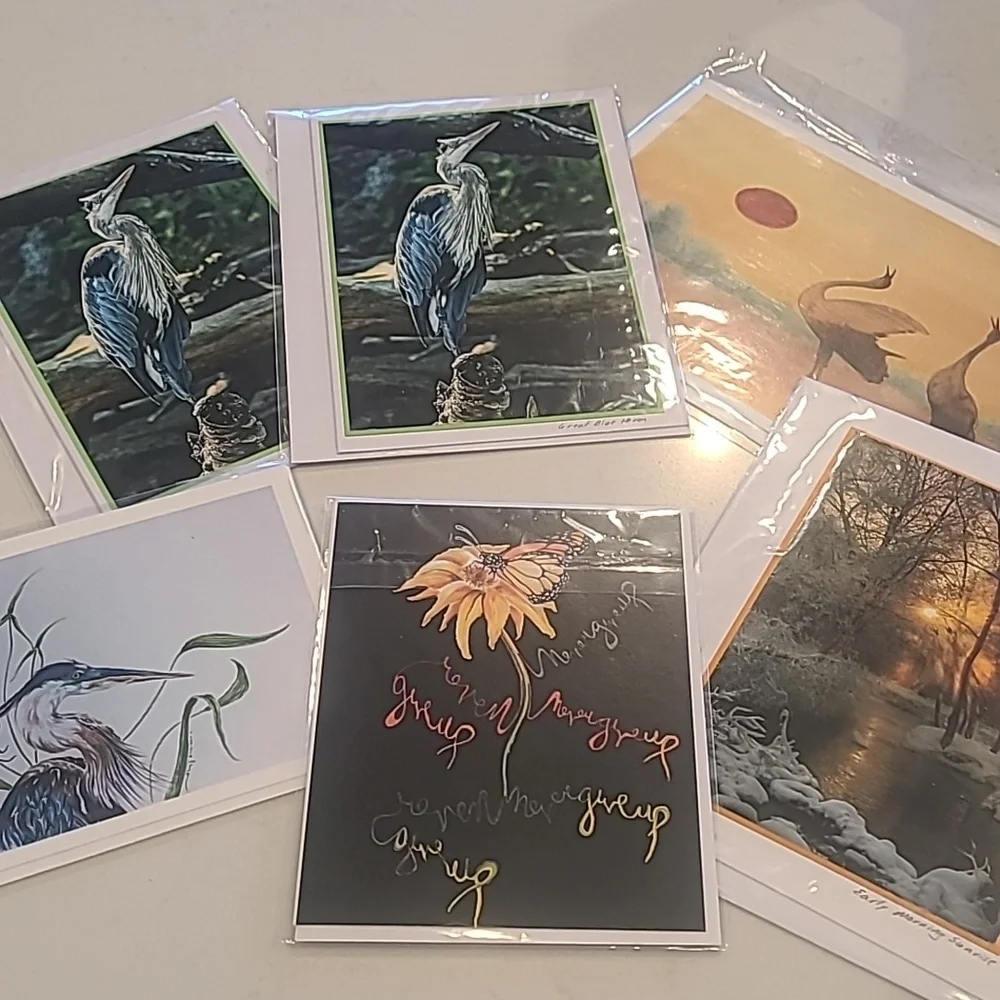 Nature Wildlife Cards. NEW